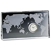 ナルミ NARUMI 光学ガラス置き時計 グラスワークス アース クロック Amazon.co.jp: NARUMI(ナルミ) グラスワークス クロック【アース